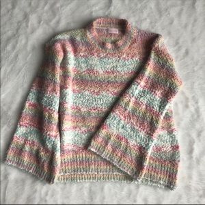 NEW Pink Lily Rainbow Sweater
